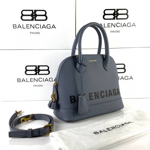 BALENCİAGA VİLLE TOP HANDLE S BAG GRİ