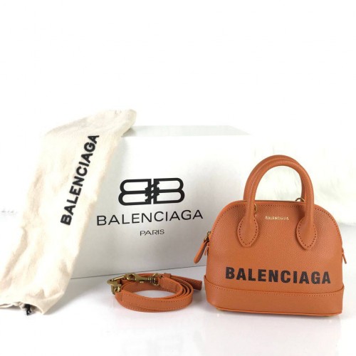BALENCİAGA VİLLE TOP HANDLE XXS BAG TURUNCU
