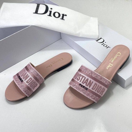 CHRİSTİAN DİOR DWAY MULE SANDALS PUDRA