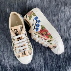 CHRİSTİAN DİOR WALK'N DİOR FLORAL SNEAKER
