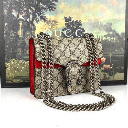 GUCCİ DİONYSUS GG SUPREME MİNİ BAG KIRMIZI