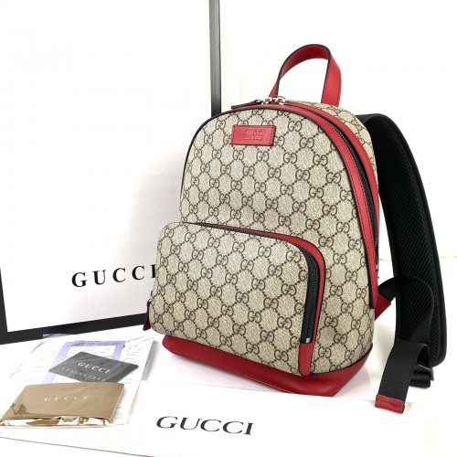 GUCCİ SUPREME EDEN SMALL BACKPACK KIRMIZI