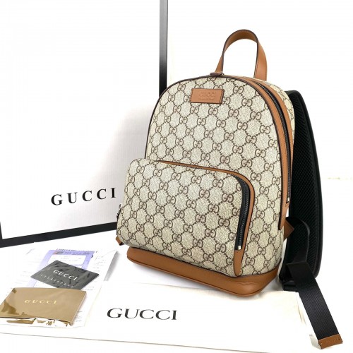 GUCCİ SUPREME EDEN SMALL BACKPACK TABA