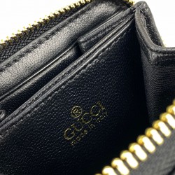 GUCCİ MARMONT ZİPPY WALLET MİNİ HAKİKİ DERİ BAYAN CÜZDAN SİYAH