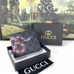 GUCCİ Bİ-FOLD COİN WALLET SUPREME HAKİKİ DERİ ERKEK CÜZDAN 