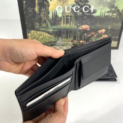 GUCCİ Bİ-FOLD COİN WALLET SUPREME HAKİKİ DERİ ERKEK CÜZDAN 