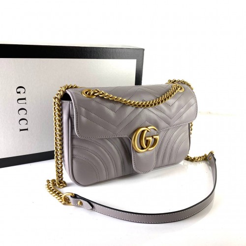 GUCCİ MARMONT HAKİKİ DERİ VİZON