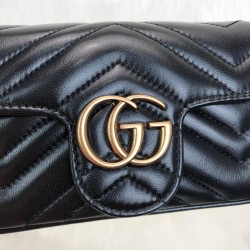 GUCCİ NANO MARMONT SİYAH