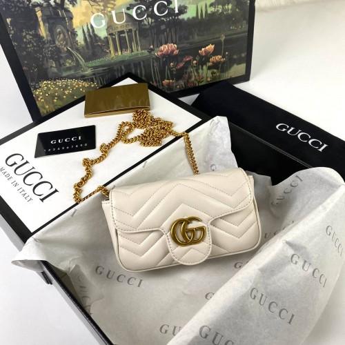 GUCCİ NANO MARMONT KIRIK BEYAZ