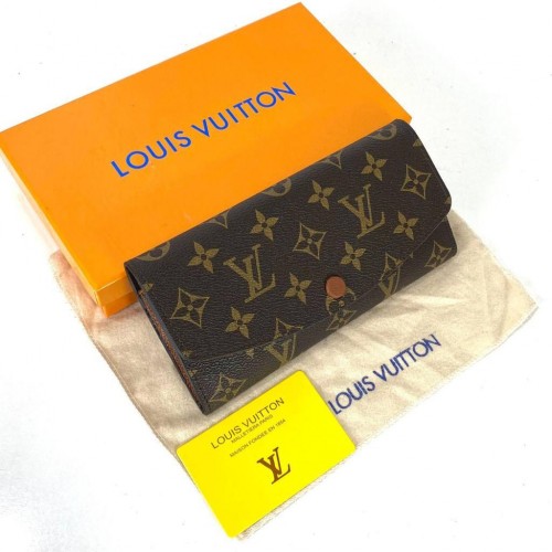 LOUİS VUİTTON EMİLY WALLET MONOGRAM CANVAS HAKİKİ DERİ CÜZDAN/TABA