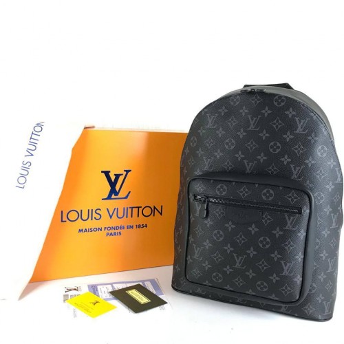 LOUİS VUİTTON JOSH BACKPACK MONOGRAM ECLİPSE CANVAS
