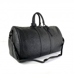 LOUİS VUİTTON KEEPALL BANDOUİLER MONOGRAM EMPREİNTE 