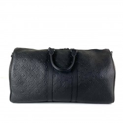 LOUİS VUİTTON KEEPALL BANDOUİLER MONOGRAM EMPREİNTE 