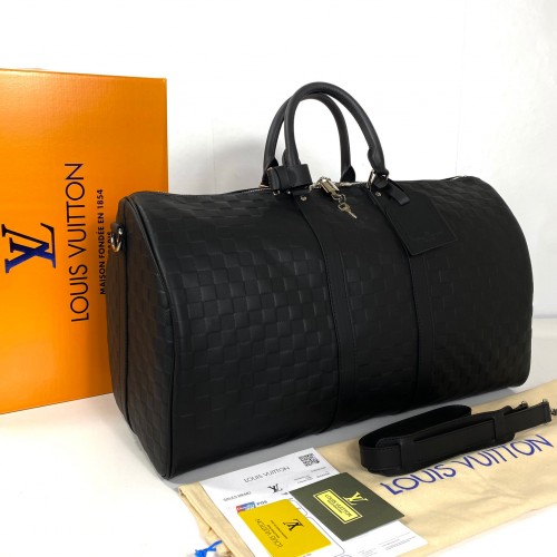 LOUİS VUİTTON KEEPALL BANDOUİLER 55 DAMİER İNFİNİ
