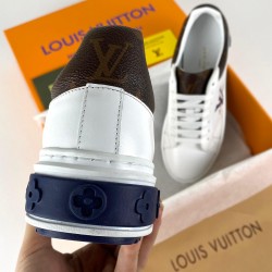 LOUİS VUİTTON TİME-OUT  LVUİTTON  SİGN TRAİNERS BEYAZ-LACİVERT