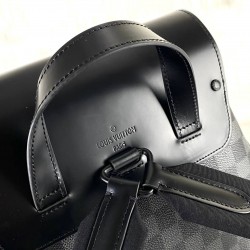 LOUİS VUİTTON TRİO BACKPACK DAMİER GRAPHİTE CANVAS