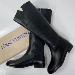 LOUİS VUİTTON HERİTAGE HİGH BOOTS SİYAH