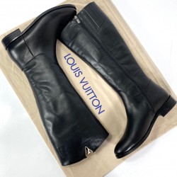 LOUİS VUİTTON HERİTAGE HİGH BOOTS SİYAH