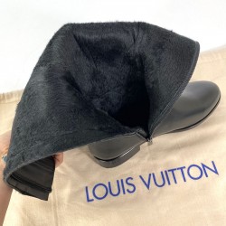 LOUİS VUİTTON HERİTAGE HİGH BOOTS SİYAH