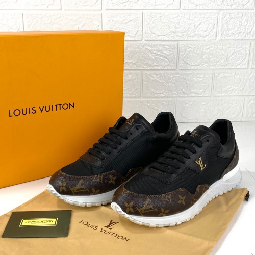LOUİS VUİTTON RUN AWAY TRAİNERS ERKEK SNEAKER SIYAH