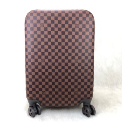 LOUİS VUİTTON ZEPHYR 55 DAMİER EBENE CANVAS HAKİKİ DERİ SEYAHAT VALİZİ