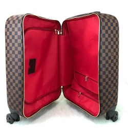 LOUİS VUİTTON ZEPHYR 55 DAMİER EBENE CANVAS HAKİKİ DERİ SEYAHAT VALİZİ