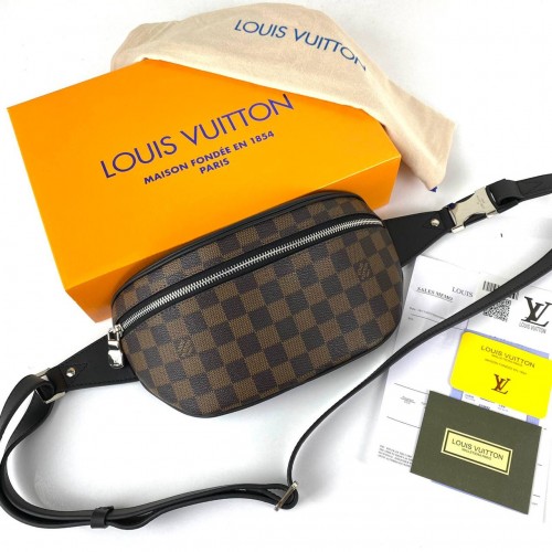 LOUİS VUİTTON CAMPUS BUMBAG DAMİER CANVAS