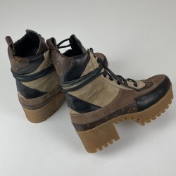 LOUİS VUİTTON LAUREATE PLATFORM DESERT BOOT BEJ