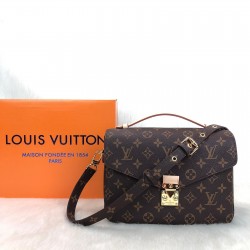LOUİS VUİTTON METİS POCHETTE MONOGRAM %100 HAKİKİ VEJİTAL DERİ