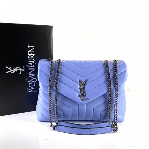 YVES SAİNT LAURENT LOULOU MEDİUM MAVİ