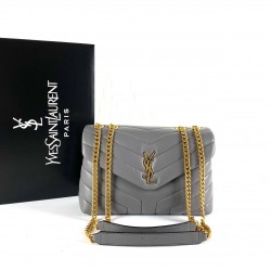 YVES SAİNT LAURENT LOULOU SMALL VİZON ALTIN