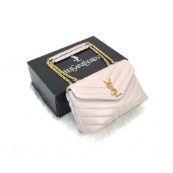 YVES SAİNT LAURENT LOULOU SMALL KIRIK BEYAZ