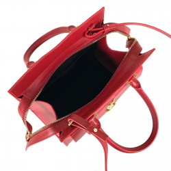 YVES SAİNT LAURENT UPTOWN SMALL TOTE BAG KIRMIZI