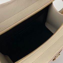 YVES SAİNT LAURENT UPTOWN SMALL TOTE BAG BEJ