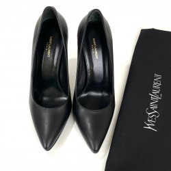 YVES SAİNT LAURENT OPYUM PUMPS HAKİKİ DERİ BAYAN STİLETTO AYAKKABI SİYAH