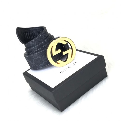 GUCCI GG BUCKLE BELT %100 HAKIKI DERİ KEMER