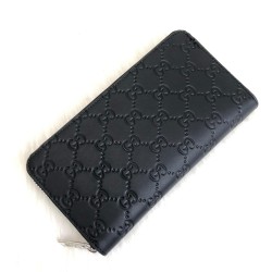 GUCCİ ZİP-AROUND WALLET SİGNATURE HAKİKİ DERİ UNİSEX CÜZDAN