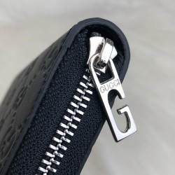 GUCCİ ZİP-AROUND WALLET SİGNATURE HAKİKİ DERİ UNİSEX CÜZDAN
