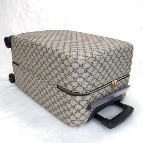 GUCCİ SUPREME TROLLEY SUİTCASE ÇEK ÇEK VALİZ %100 HAKİKİ DERİ