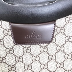 GUCCİ SUPREME TROLLEY SUİTCASE ÇEK ÇEK VALİZ %100 HAKİKİ DERİ